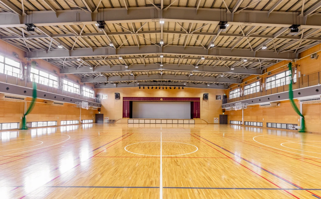 体育館の内観